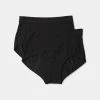Underworks Bamboo Full Brief 2 Pack Black 2 Underworks Bamboo Full Brief 2 Pack Black -Women's Clothing store online 632144 C 0001 00