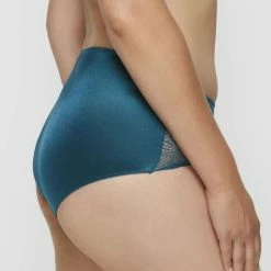 Berlei Lift & Shape Lace Front Full Brief Teal -Women's Clothing store online 632906 C 0440 64 2
