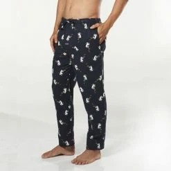Mitch Dowd Flannel Sleep Pant Navy -Women's Clothing store online 633220 C 0410 00 3