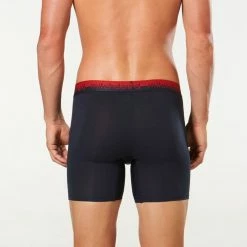 Mitch Dowd Chilly Willy Bamboo Comfort Long Leg Trunk 3 Pack Navy