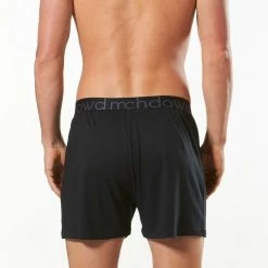 Mitch Dowd Loose Fit Knit Boxers 3 Pack Black