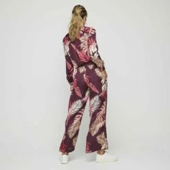 JB Jayson Brunsdon Print Palm Pant Palmarosa -Women's Clothing store online 634841 C 0670 73 2