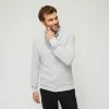 Brooksfield Shawl Collar Knit Cardigan Light Grey