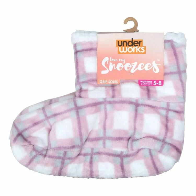 Underworks Snoozes Boot Rose Quartz 5 - 8 4 Underworks Snoozes Boot Rose Quartz 5 - 8 - Image 2