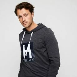 Tommy Hilfiger Fleece Hoodie Carbon