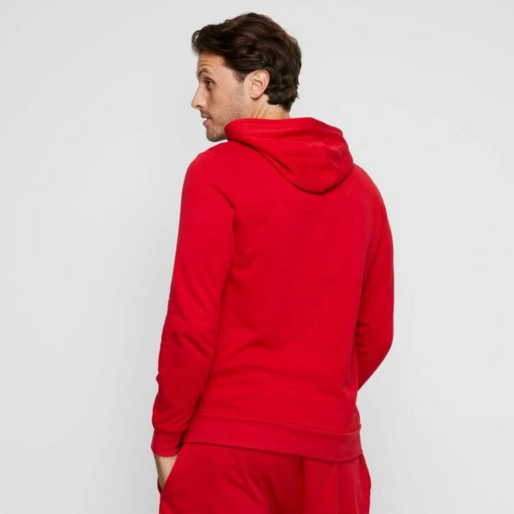 Tommy Hilfiger Fleece Hoodie Mahogany Large 5 Tommy Hilfiger Fleece Hoodie Mahogany Large - Image 3