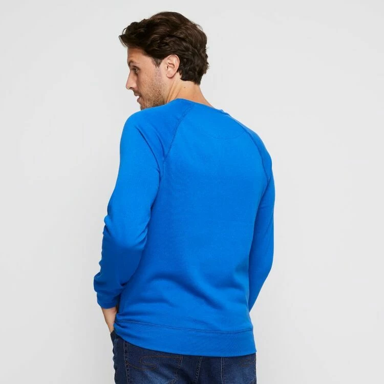 Tommy Hilfiger Fleece Crew China Blue Large 5 Tommy Hilfiger Fleece Crew China Blue Large - Image 3