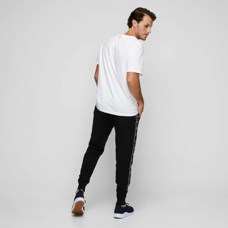 Tommy Hilfiger French Terry Jogger Black X Large 6 Tommy Hilfiger French Terry Jogger Black X Large - Image 4