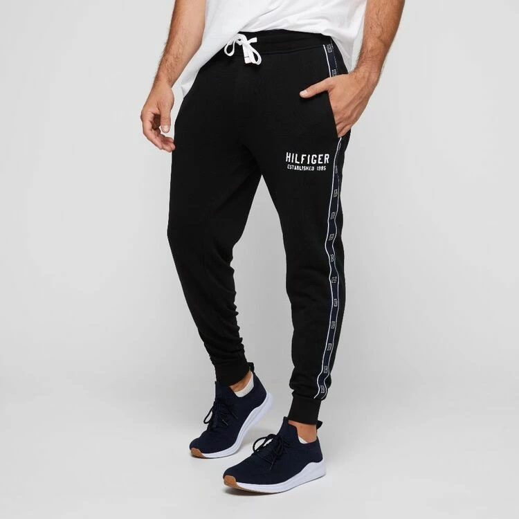 Tommy Hilfiger French Terry Jogger Black X Large 5 Tommy Hilfiger French Terry Jogger Black X Large - Image 3