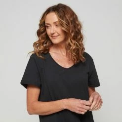 Khoko Collection Cotton Slub Tier Dress Black