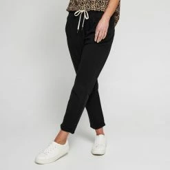 Khoko Collection Eco Vero Jogger Black -Women's Clothing store online 640088 C 0001 00 10