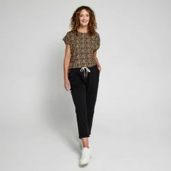 Khoko Collection Eco Vero Jogger Black -Women's Clothing store online 640088 C 0001 00 13