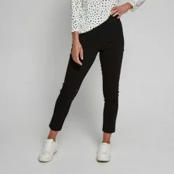 Khoko Smart Women's Bengalene Pant Black 7 Khoko Smart Women's Bengalene Pant Black -Women's Clothing store online 640542 C 0001 00 3