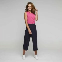 Jane Lamerton Pintuck Culotte Fr Navy -Women's Clothing store online 640561 C 0410 44 4