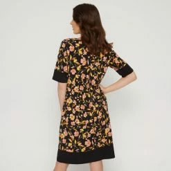 Savannah Shift Jersey Dress Whisper -Women's Clothing store online 641838 C 0682 25 2