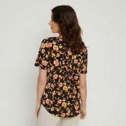 Savannah High Low Hem Jersey Tee Whisper -Women's Clothing store online 641840 C 0682 25 2