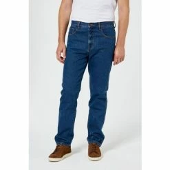 Bullshead Men's Classic Stonewash Regular Leg Denim Jeans Stonewash -Women's Clothing store online BP131134001 stonewash den