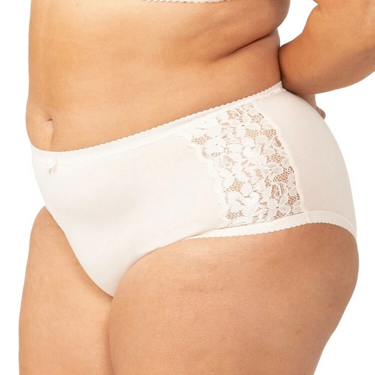 Triumph Cotton Lace Full Brief 5 Triumph Cotton Lace Full Brief - Image 3