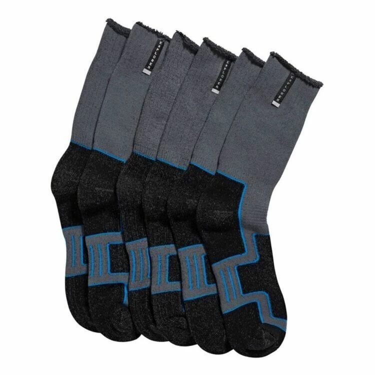 Explorer Extreme Impact Cotton Crew Socks 3 Pack Charcoal 3 Explorer Extreme Impact Cotton Crew Socks 3 Pack Charcoal