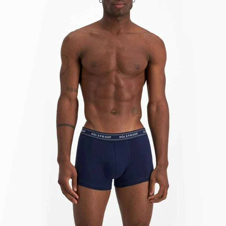 Holeproof 4 Pack Stretch Trunk Blue & Black 4 Holeproof 4 Pack Stretch Trunk Blue & Black - Image 2