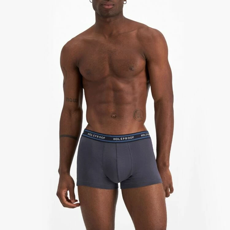 Holeproof 4 Pack Stretch Trunk Blue & Black 3 Holeproof 4 Pack Stretch Trunk Blue & Black