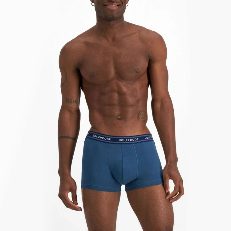 Holeproof 4 Pack Stretch Trunk Blue & Black 7 Holeproof 4 Pack Stretch Trunk Blue & Black - Image 5