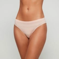 Sash & Rose 3 Pack Matte And Shine Seamfree Bikini Wood Rose