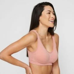 Sash & Rose Soft Seamfree Bra 2 Pack Sand -Women's Clothing store online BP625105005 sand yel