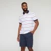 Bronson Casual Men's Fremantle Cotton Jersey Stripe Short Sleeve Polo Blue Mix 2 Bronson Casual Men's Fremantle Cotton Jersey Stripe Short Sleeve Polo Blue Mix -Women's Clothing store online BP626474002 blue mix 5