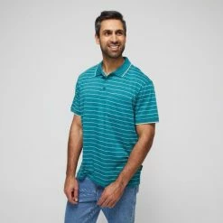 Bronson Casual Men's Elliot Cotton Jersey Stripe Short Sleeve Polo Green 11 Bronson Casual Men's Elliot Cotton Jersey Stripe Short Sleeve Polo Green -Women's Clothing store online BP626610003 green