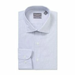 Van Heusen Tailored Fit Check Long Sleeve Shirt Vintage 46 / 90 -Women's Clothing store online BP628488001 vintage nav 2