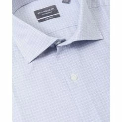 Van Heusen Tailored Fit Check Long Sleeve Shirt Vintage 46 / 90