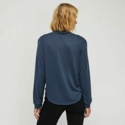 Khoko Collection High Neck Brushed Cosy Knit Top Denim XX Large 8 Khoko Collection High Neck Brushed Cosy Knit Top Denim XX Large -Women's Clothing store online BP630827001 denim den 2