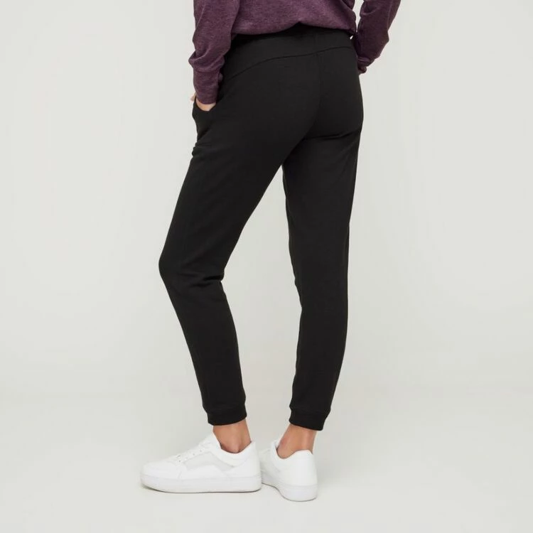 LMA Active Tapered Leg Trackpant Black 6 LMA Active Tapered Leg Trackpant Black - Image 4