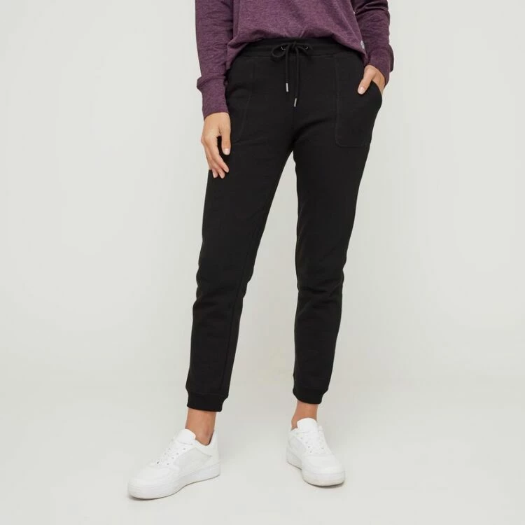 LMA Active Tapered Leg Trackpant Black 3 LMA Active Tapered Leg Trackpant Black