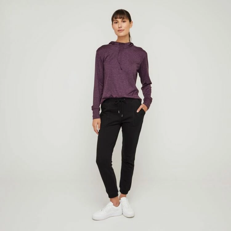 LMA Active Tapered Leg Trackpant Black 7 LMA Active Tapered Leg Trackpant Black - Image 5