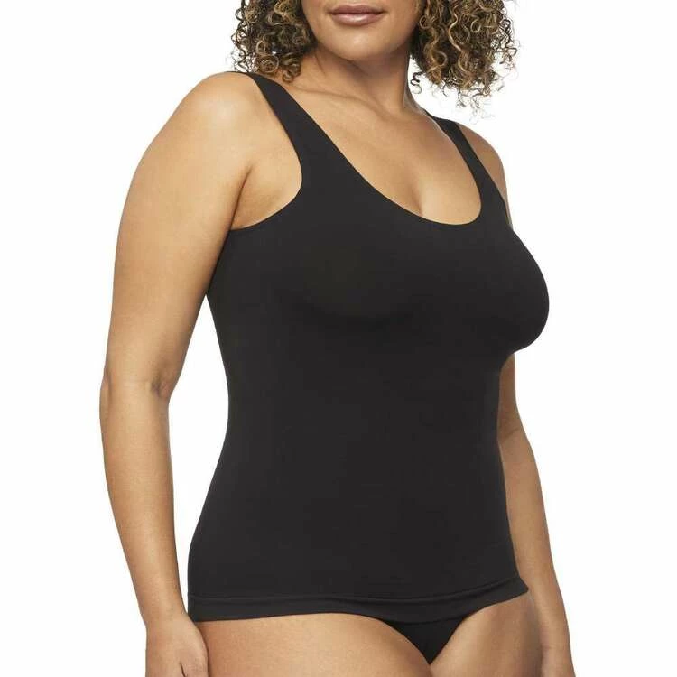 Nancy Ganz Bamboo Seamfree Tank Black 4 Nancy Ganz Bamboo Seamfree Tank Black - Image 2
