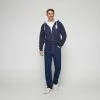 U.S. Polo Assn. U.S. Polo Assn French Terry Zip Through Hoodie With Trim Navy 2 U.S. Polo Assn. U.S. Polo Assn French Terry Zip Through Hoodie With Trim Navy -Women's Clothing store online BP632880001 navy 2