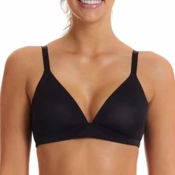 Fine-Lines Fine Lines First Fit Wire Free Cropped Bra Black -Women's Clothing store online BP633154001 black
