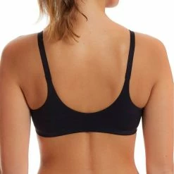 Fine-Lines Fine Lines First Fit Wire Free Cropped Bra Black