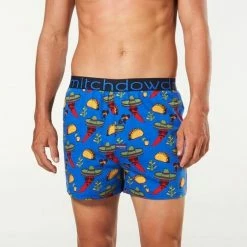 Mitch Dowd Fiesta Knit Boxer Multicoloured