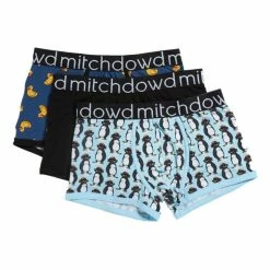 Mitch Dowd Cool Penguin Trunk 3 Pack Multicoloured -Women's Clothing store online BP633242001 multi msc