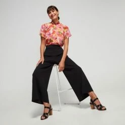 Leona Edmiston Ruby Wide Leg Pant Black 16 21 Leona Edmiston Ruby Wide Leg Pant Black 16 -Women's Clothing store online BP634870001 black 21