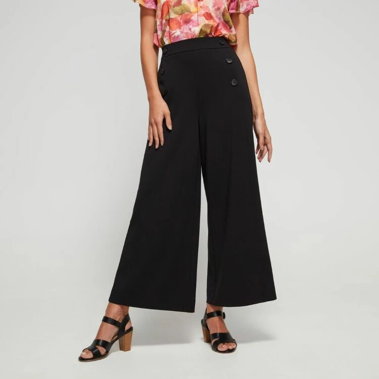 Leona Edmiston Ruby Wide Leg Pant Black 16 7 Leona Edmiston Ruby Wide Leg Pant Black 16 - Image 5