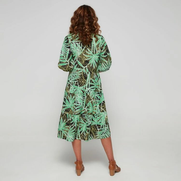 Stella Women's Tropics Shirtmaker Dress Jungle 5 Stella Women's Tropics Shirtmaker Dress Jungle - Image 3