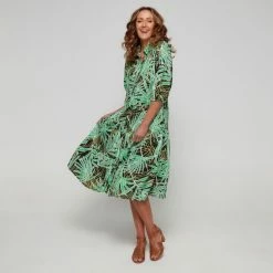 Stella Women's Tropics Shirtmaker Dress Jungle 9 Stella Women's Tropics Shirtmaker Dress Jungle -Women's Clothing store online BP634878001 jungle