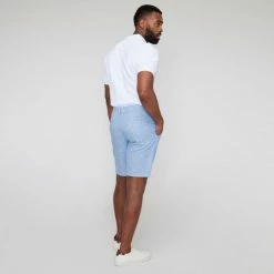 U.S. POLO ASSN. Striped Bermuda Short Blue 10 U.S. POLO ASSN. Striped Bermuda Short Blue -Women's Clothing store online BP639754007 blue 2