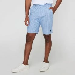 U.S. POLO ASSN. Striped Bermuda Short Blue 11 U.S. POLO ASSN. Striped Bermuda Short Blue -Women's Clothing store online BP639754007 blue