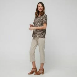 SAVANNAH CLASSIC MERCERISED COTTON TEE 9 SAVANNAH CLASSIC MERCERISED COTTON TEE -Women's Clothing store online BP639781011 animal msc 3