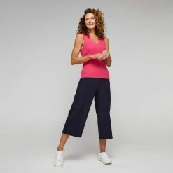 Jane Lamerton Cross Front Knit Top Cyclamen